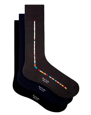 Central Signature Stripe Socken - 3 Stk